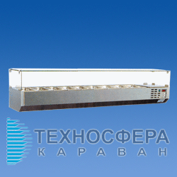 Холодильна вітрина-надставка NSCH-3 INOX BOLARUS (Польща)