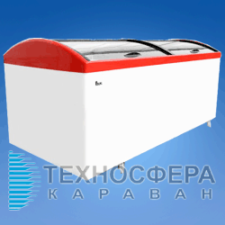 Морозильна бонета (гнуте скло) M1000 VS JUKA (Україна)
