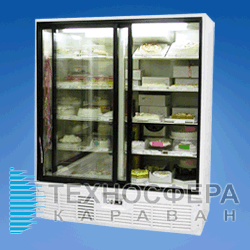 Холодильна шафа-вітрина R 1400 MC АРІАДА (Росія)