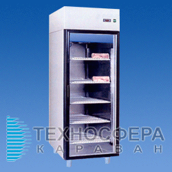 Морозильный шкаф-витрина BOLARUS WSN-500 S INOX