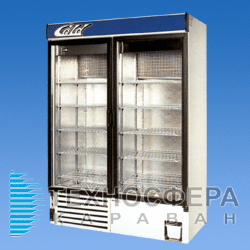 Холодильна шафа-вітрина SW-1400 DP COLD (Польща)