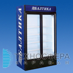 Холодильный шкаф-витрина INTER Интер-800Т
