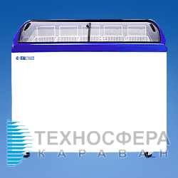 Морозильний лар (морозильна вітрина) CF400C (ЛВН 400Г) ITALFROST (Росія)