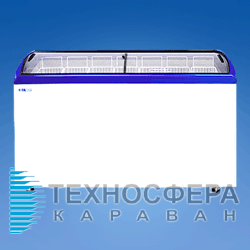 Морозильний лар (морозильна вітрина) CF600C (ЛВН 600Г) ITALFROST (Росія)