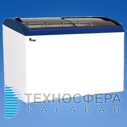 Морозильный ларь (гнутое стекло) M400 S JUKA (Украина)