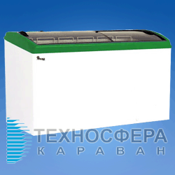 Морозильный ларь (гнутое стекло) M500 S JUKA (Украина)