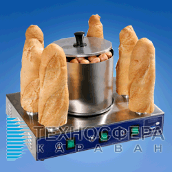 Апарат приготування хот-догів штирьовий KIY-V АПХ-Ш