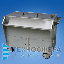 Прилавок на колесах для вуличної торгівлі KIY-V ИТ-3