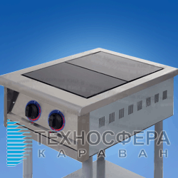 Плита професійна без духовки KIY-V ПЕ-2В Плита професійна без духовки KIY-V ПЕ-2В