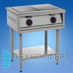 Плита професійна без духовки KIY-V ПЕ-2