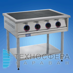 Плита професійна без духовки KIY-V ПЕ-4 ECONIC