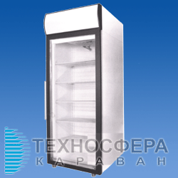 Холодильна шафа-вітрина DM 107 S (ШХ-0.7 ДС) POLAIR (Росія)