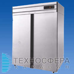 Холодильный шкаф CM 114 G (ШХ-1.4 нерж) POLAIR (Россия)