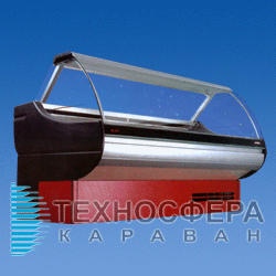 Холодильна вітрина з гнутим склом ROSS SORRENTO 2.0