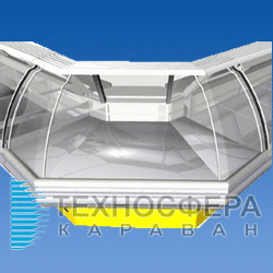 Угловая холодильная витрина ROSS SORRENTO УH-1.1