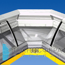 Угловая холодильная витрина ROSS SORRENTO УВ-1.1