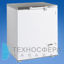 Морозильний лар з кришкою з нержавіючої сталі TEFCOLD FR205S