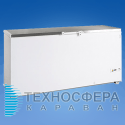 Морозильный ларь с крышкой из нержавеющей стали TEFCOLD FR605S