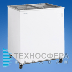 Морозильний лар-вітрина з прямим склом TEFCOLD IC200SC